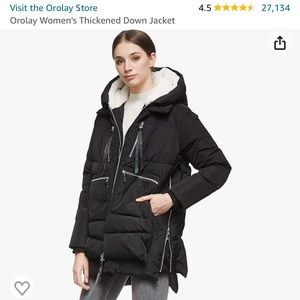 Orolay Women's Thickened Down Jacket